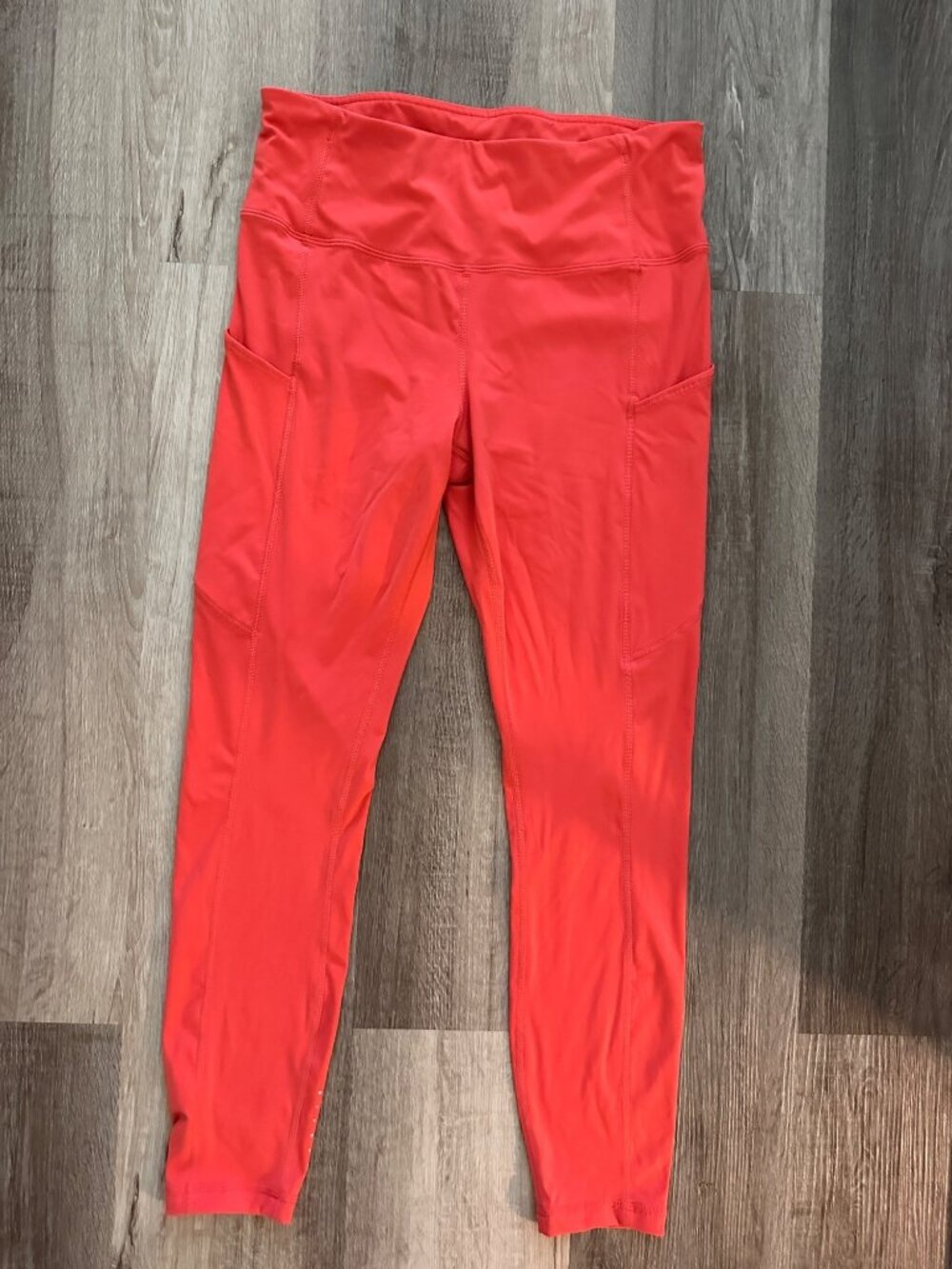 CRZ yoga Orange capri athletic pants size large